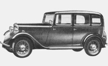 ROVER P1 Ten 1934
