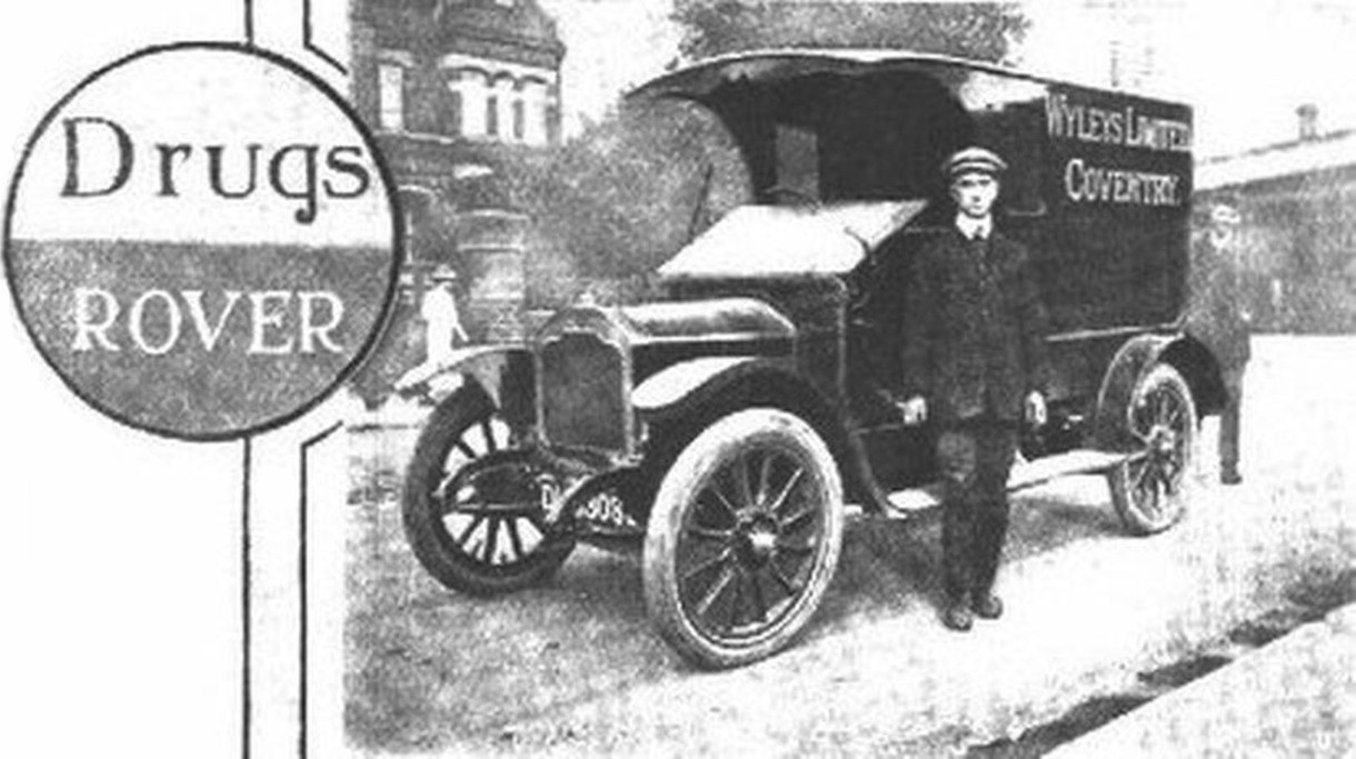 1912 Rover 12hp Clegg Van