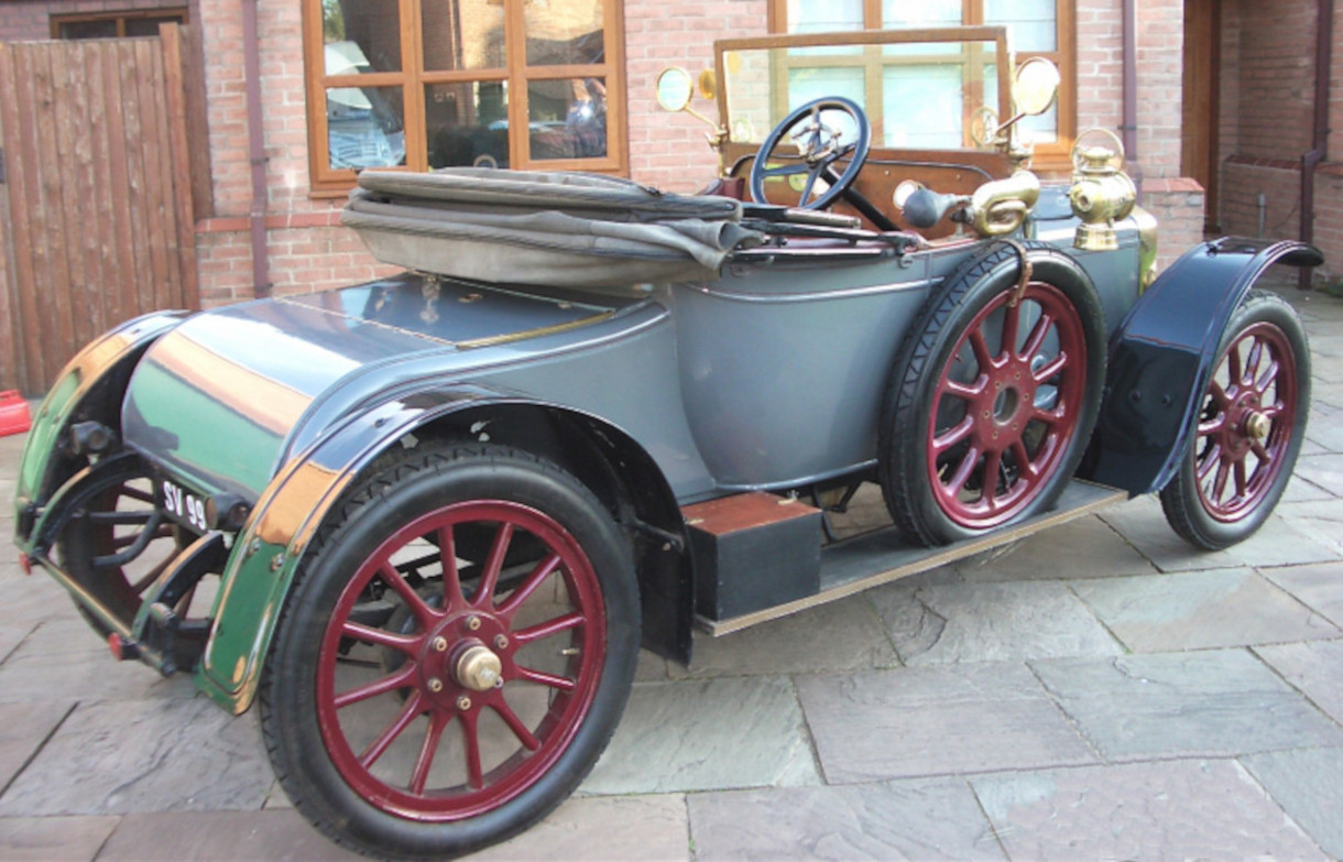 1912 Rover 12 hp 2-Seater Tourer, Modelljahr 1912