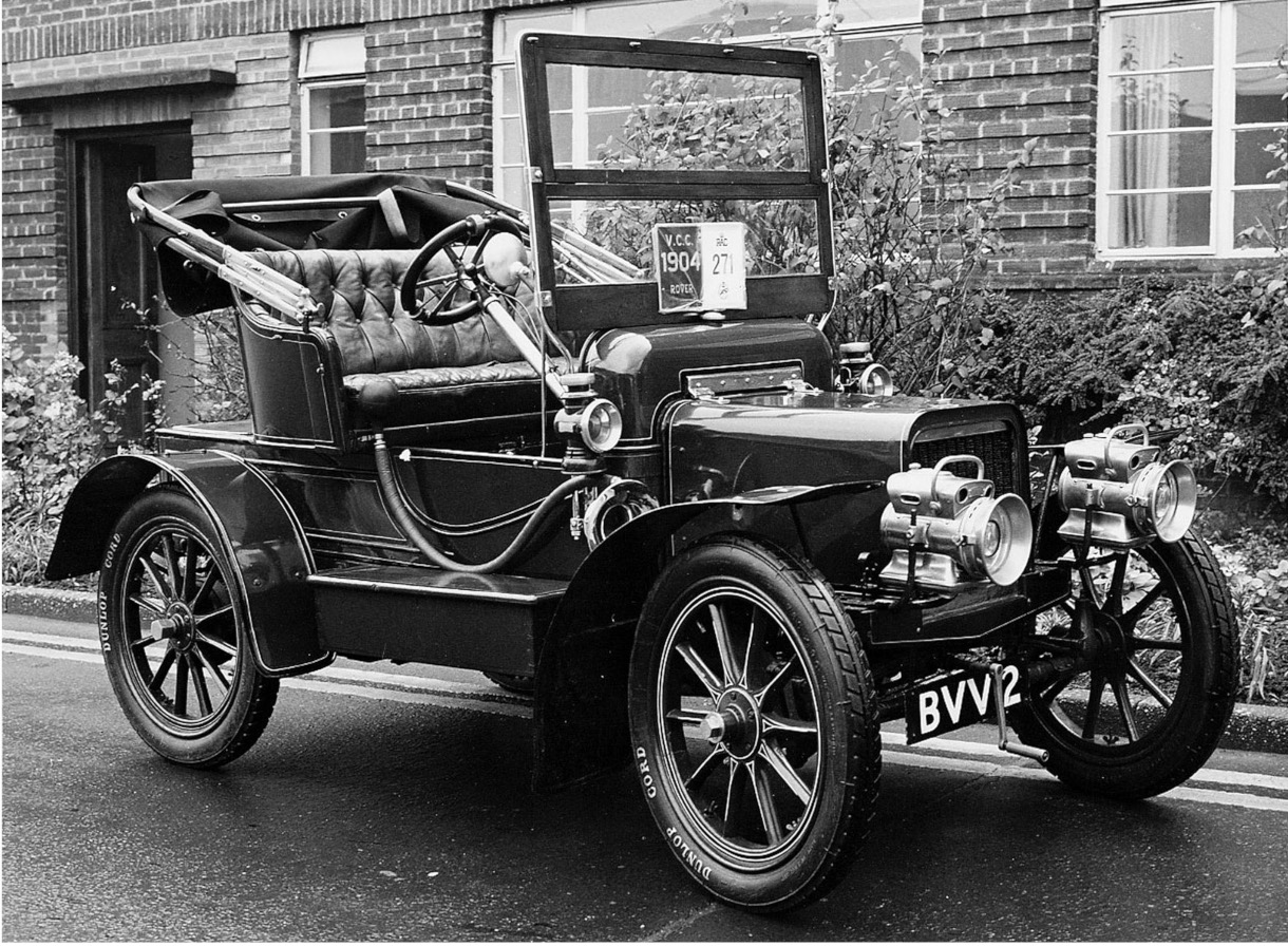 Pressebild Rover 8hp, Modelljahr 1904