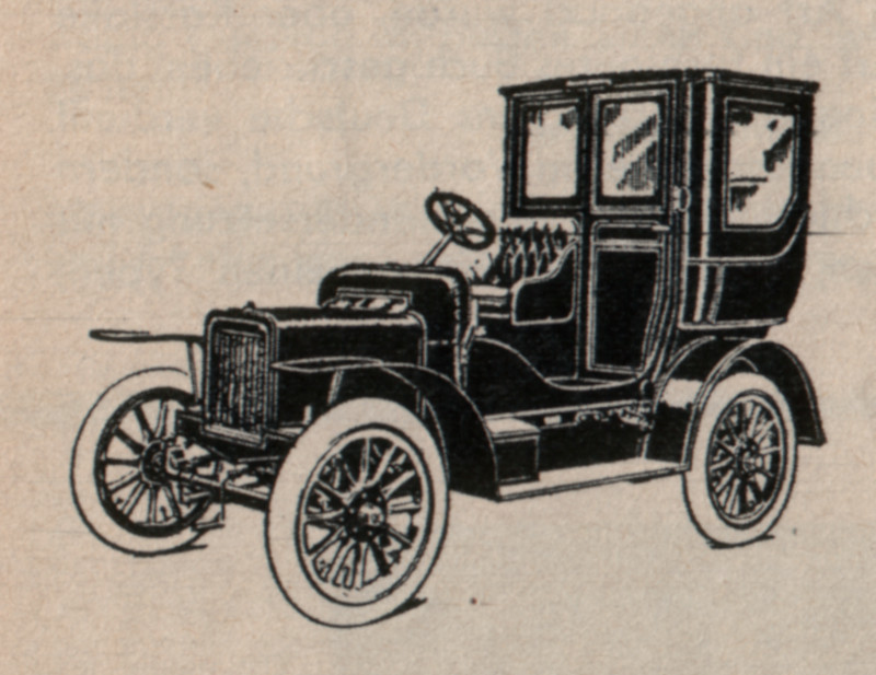 Rover 8hp Coupé, Modelljahr 1907