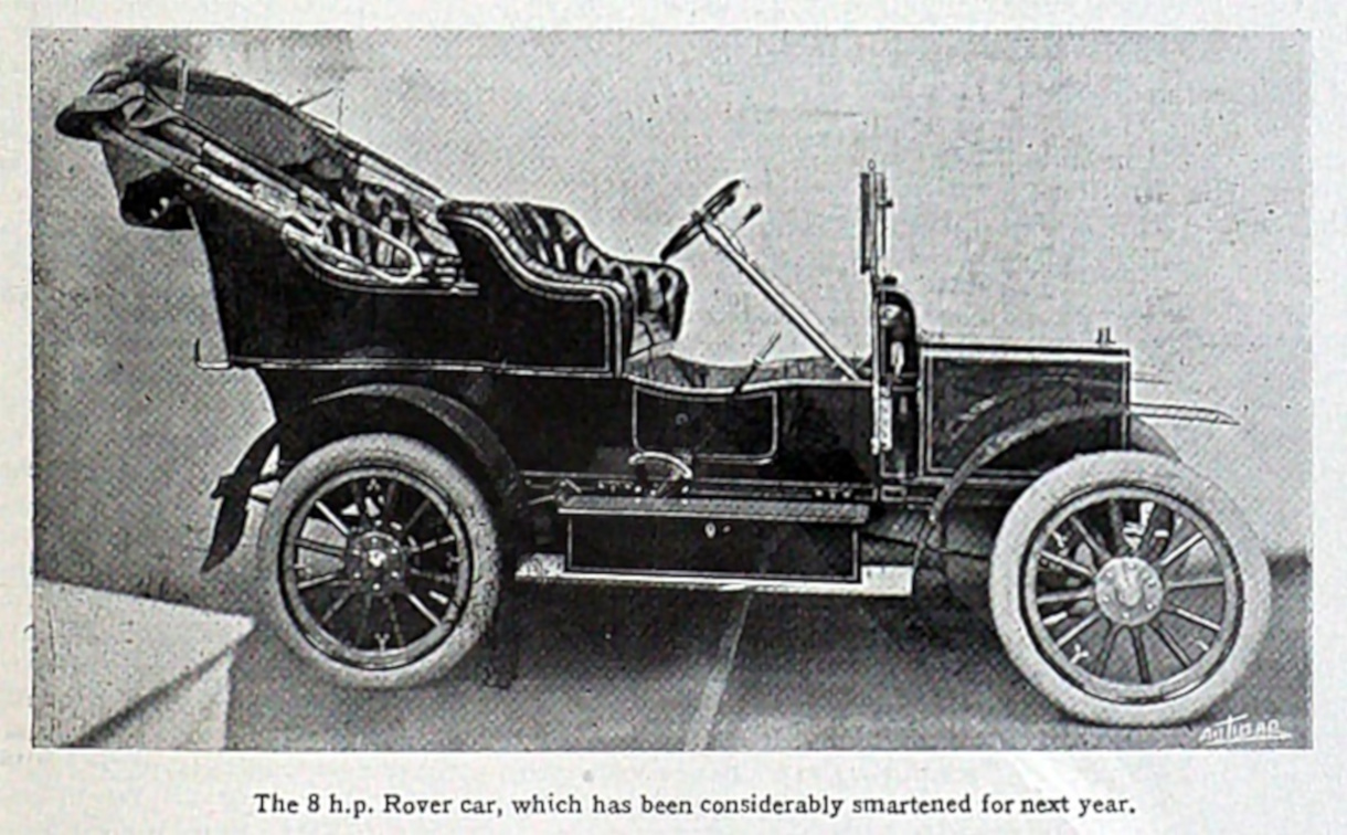 Rover 8hp,Modelljahr 1907