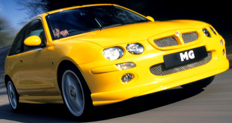MG ZR vor Facelift