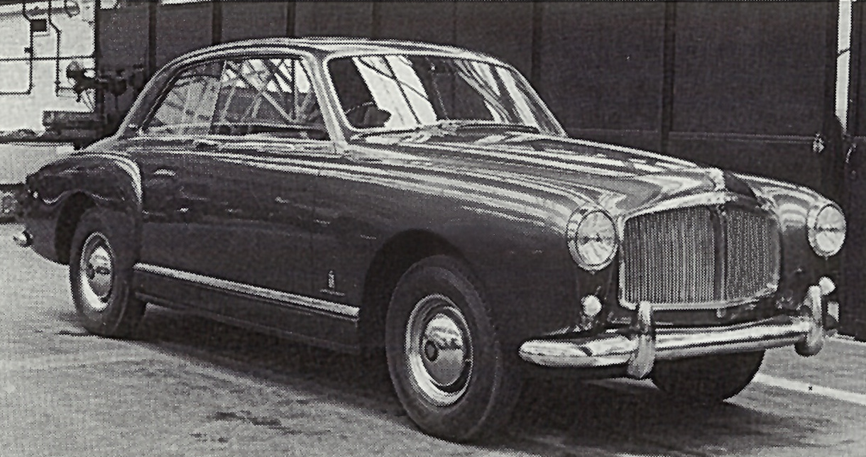 1953 Rover P4 90 Farina Coupé