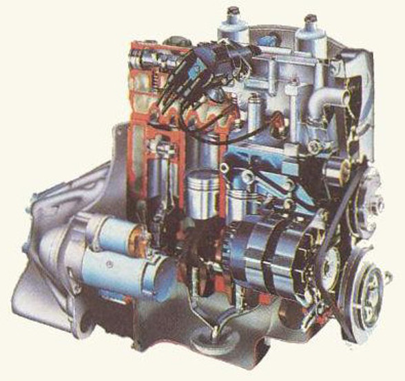 SD1 Vierzylinder, 1980