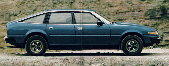 ams-Testwagen 1977 Rover SD1 3500