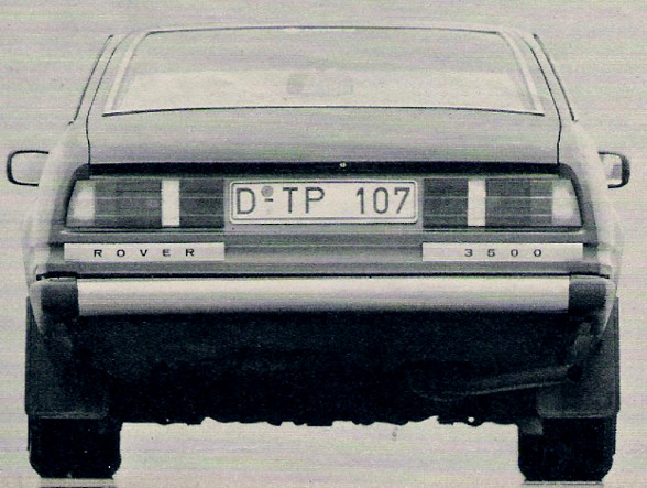 ams-Testwagen 1977 Rover SD1 3500