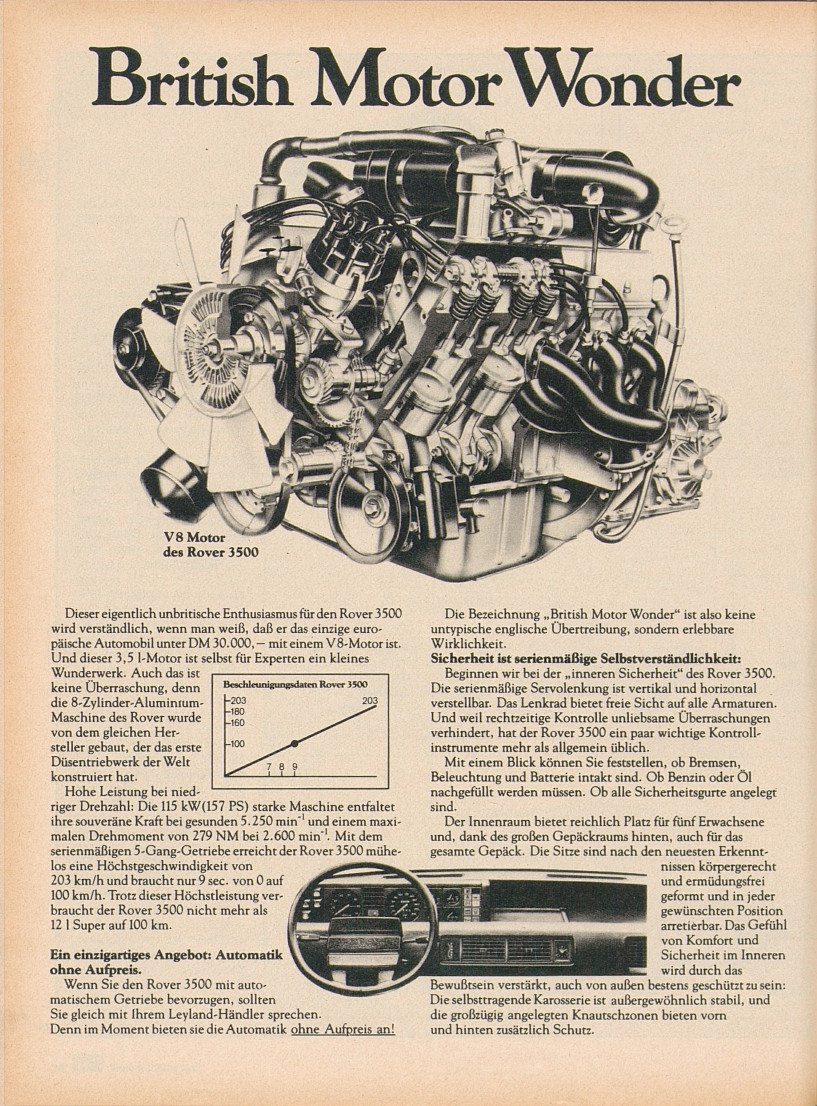 SD1 Werbung in ams 19/1978
