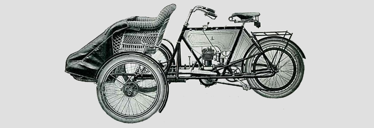 1904 Imperial ROVER Forecar mit Riemenantrieb