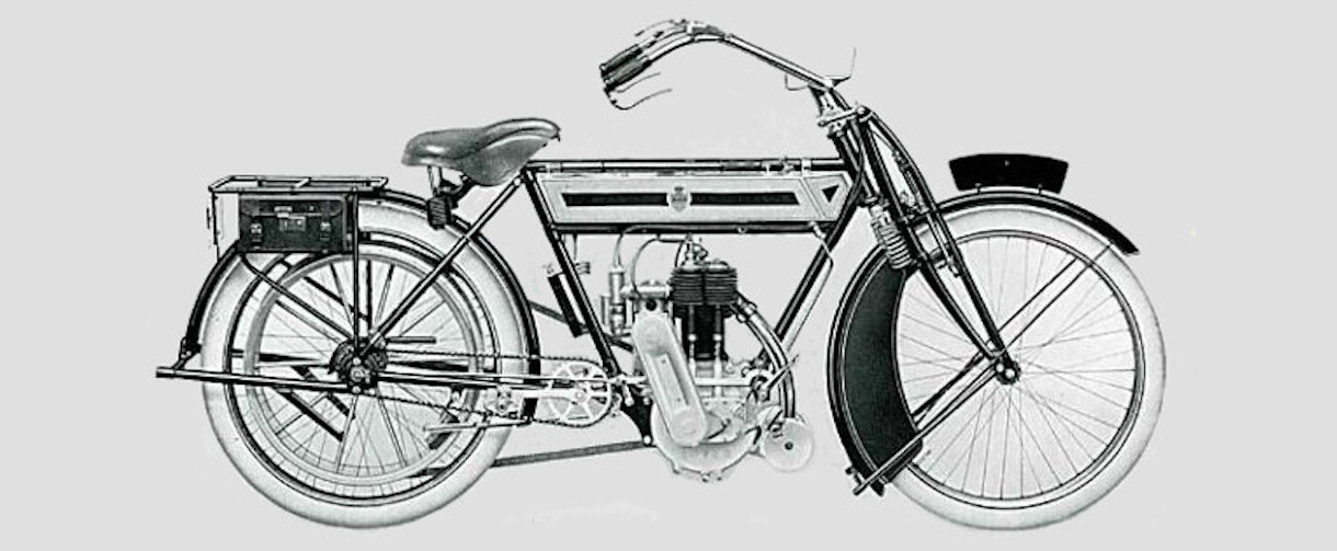1912 Rover 3 1/2 hp Motorrad